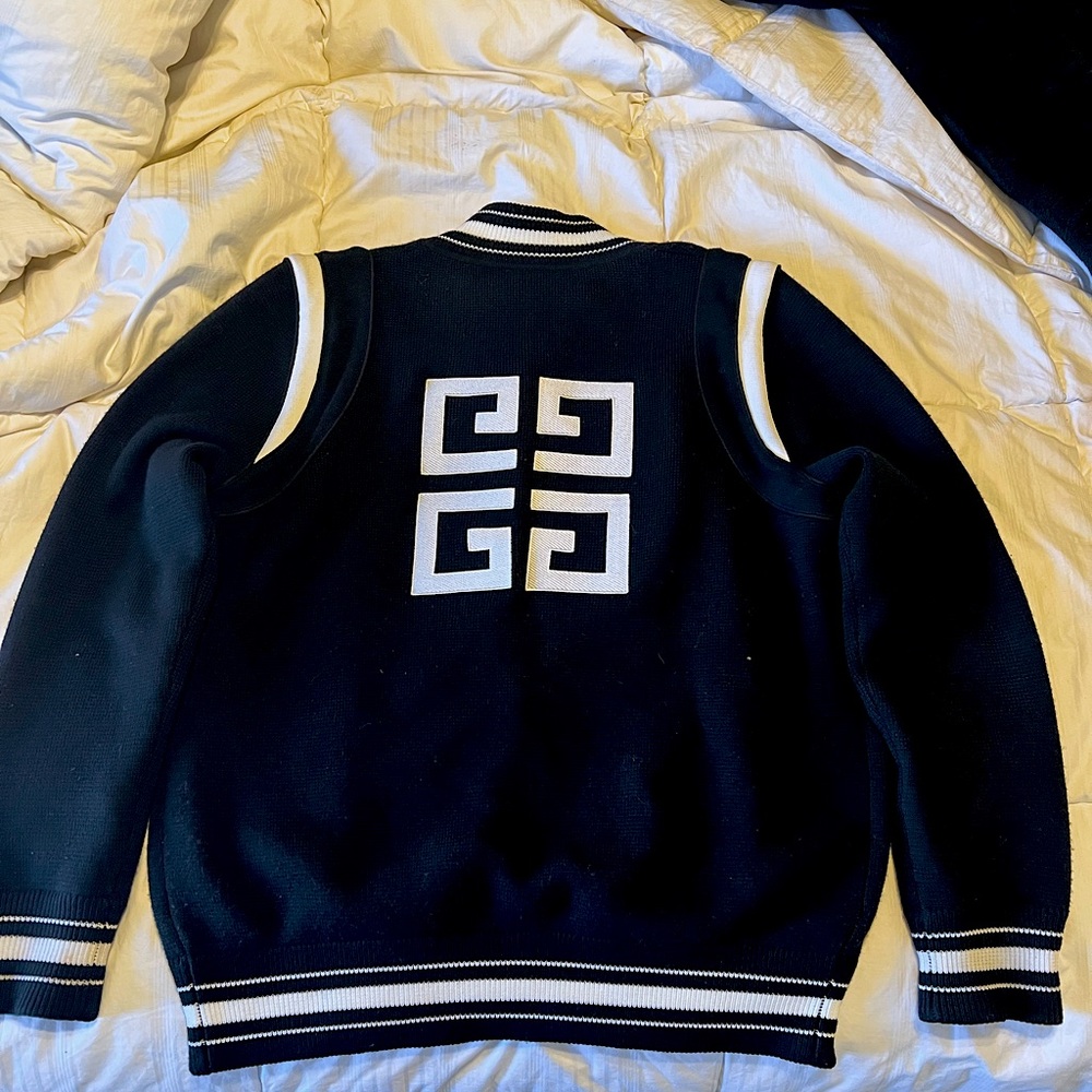 GIVENCHY Varsity Bomber Jacket Size 50 Large